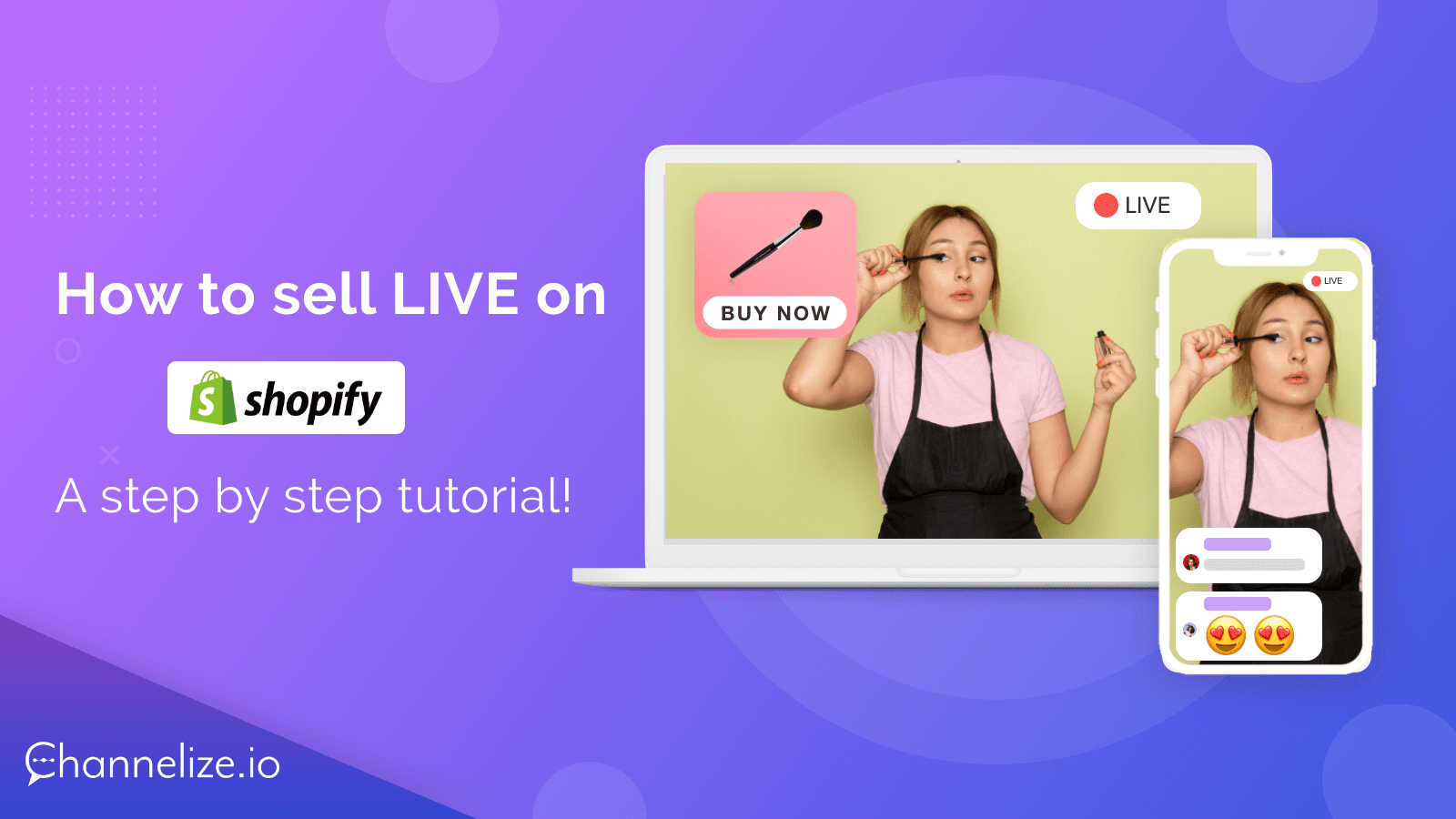 How to sell live on Shopify - A step by step tutorial!