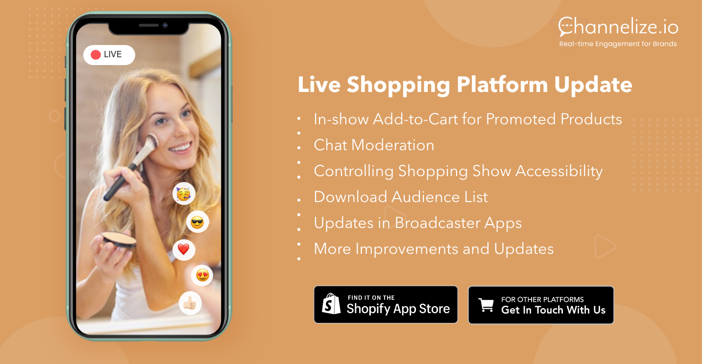 Live Stream Shopping Updates: May 2021