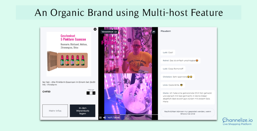 An Organic Brand using Multi-host Feature