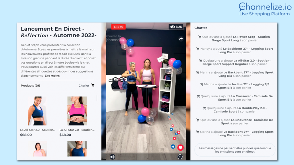 Livestream Shopping for Health & Fitness Brands